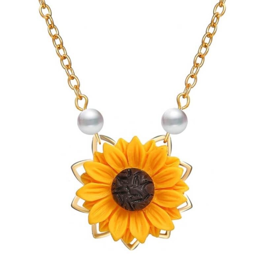 🆕 Sunflower necklace